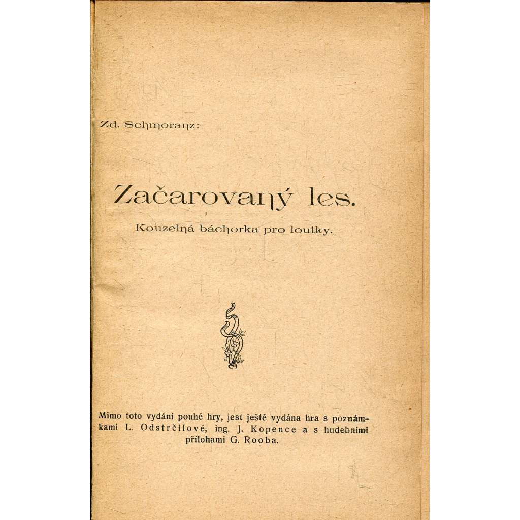 Začarovaný les (divadlo, divadelní hra)