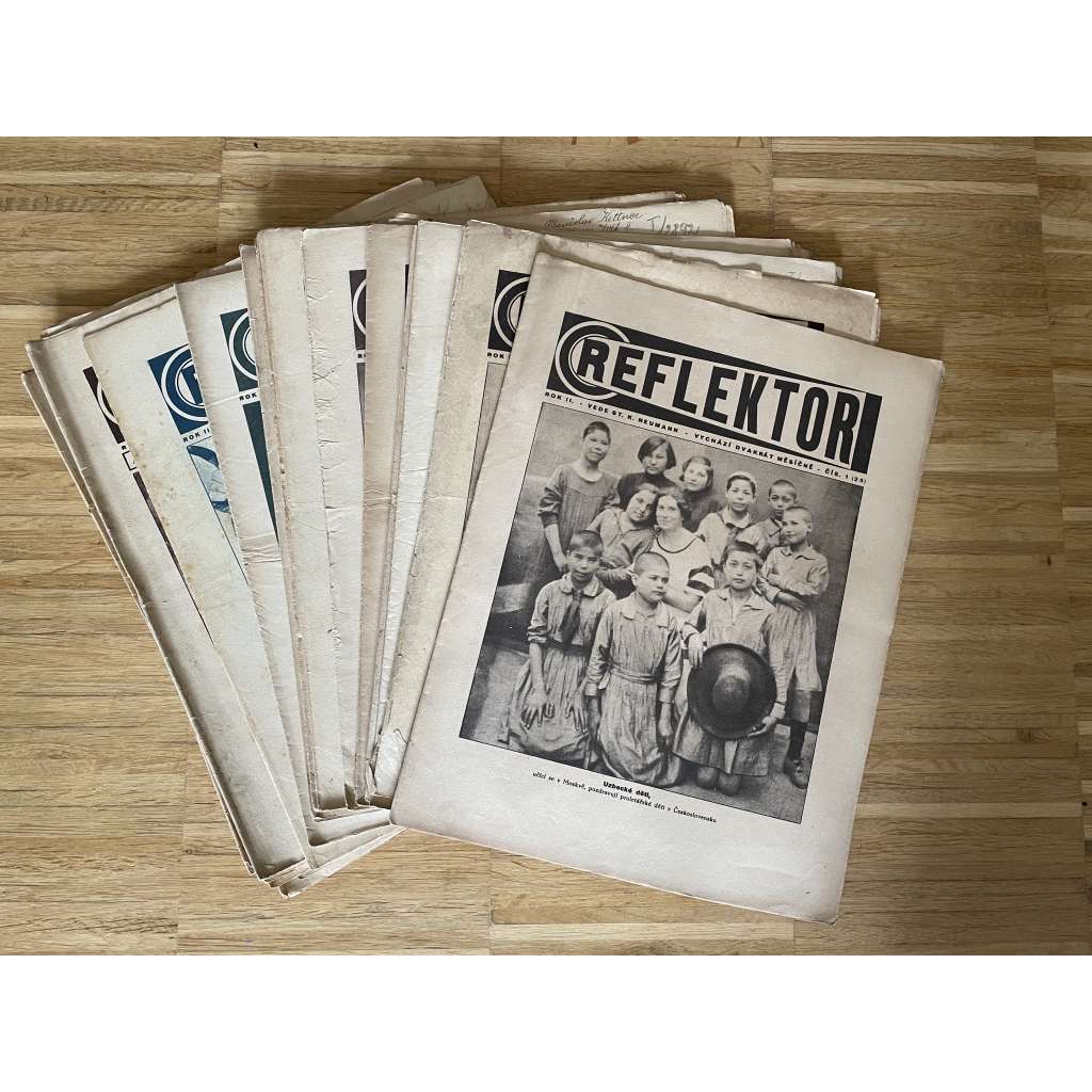 Reflektor, ročník II., číslo 1.-24./1926 (kompletní) - 1. republika, noviny, časopis