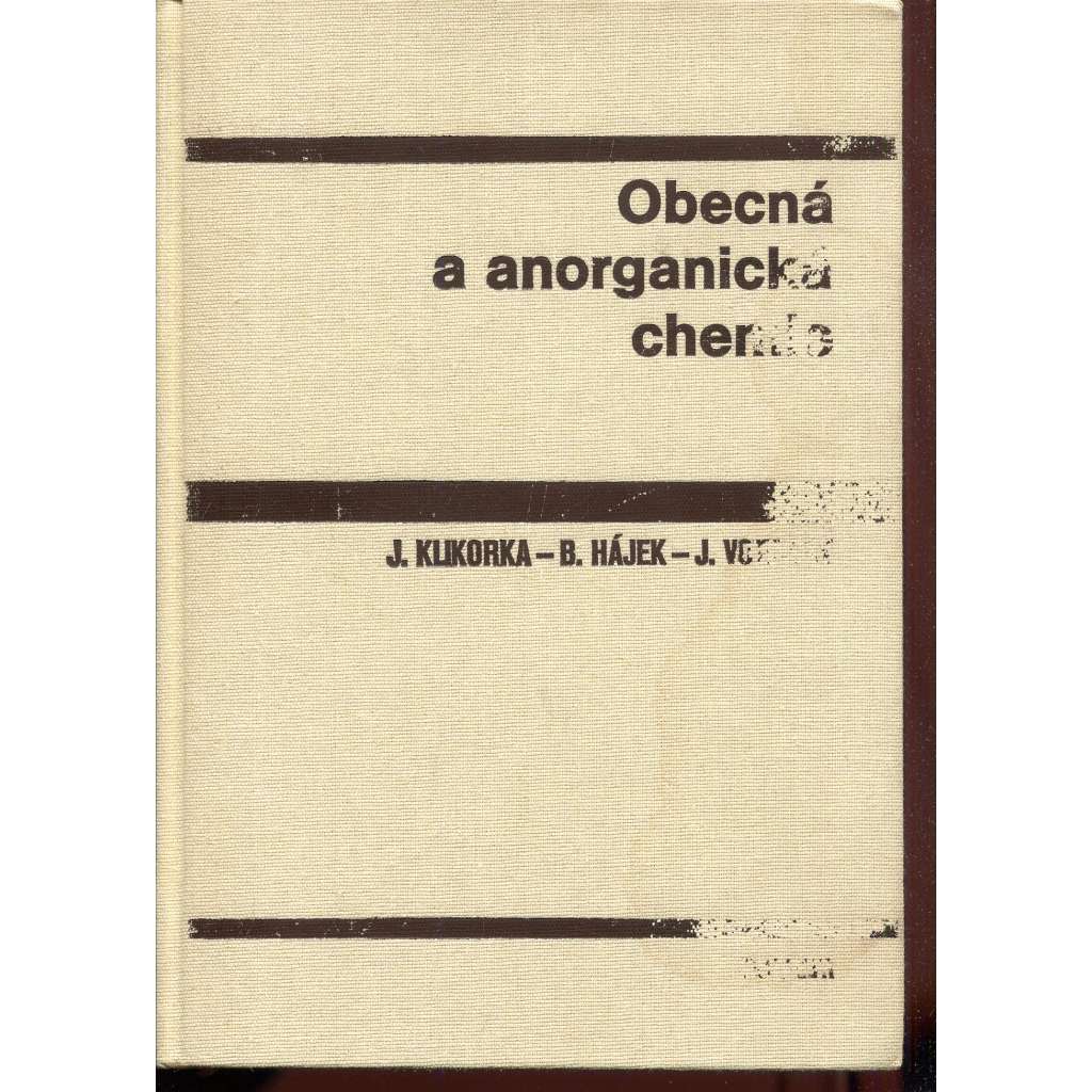 Obecná a anorganická chemie