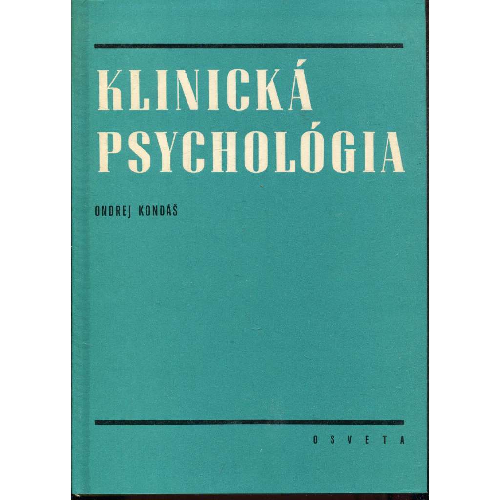 Klinická psychológia (text slovensky)