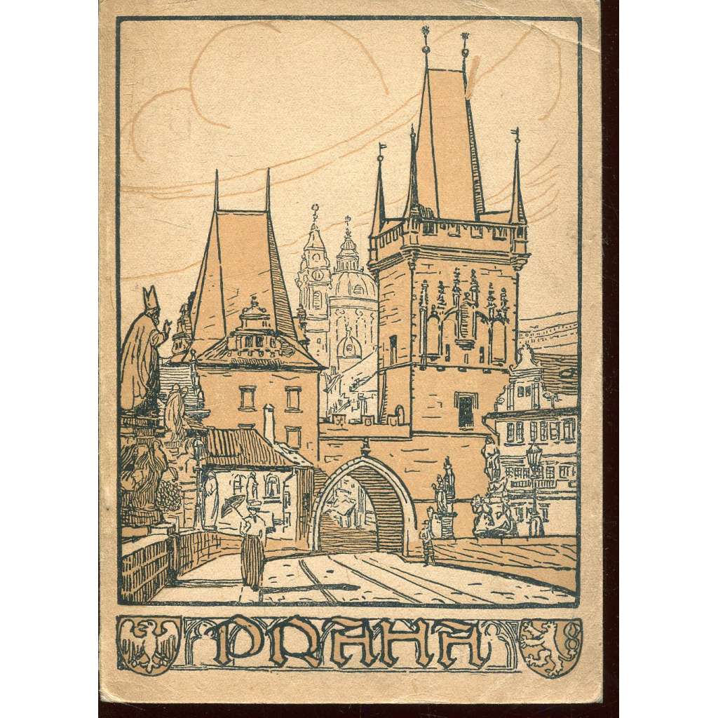 Průvodce po Praze (Praha) + rozkládací plán Prahy