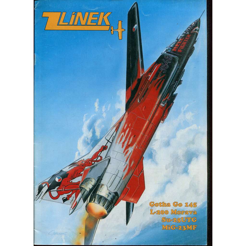 Zlínek, číslo 3, svazek II./1994 (letadla, letectví) - Gotha GO 145 / L-200 Morava / Su-25UTG / MiG-23MF
