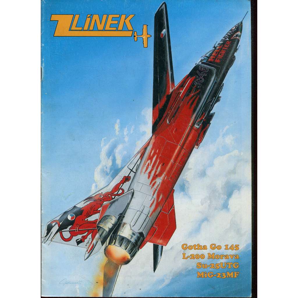 Zlínek, číslo 3, svazek II./1994 (letadla, letectví) - Gotha GO 145 / L-200 Morava / Su-25UTG / MiG-23MF