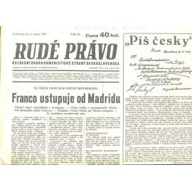 Rudé právo, číslo 30/1937 (staré noviny) - [komunisté, komunismus]