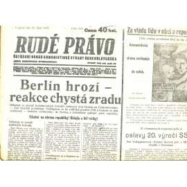 Rudé právo, číslo 248/1937 (staré noviny) - [komunisté, komunismus]