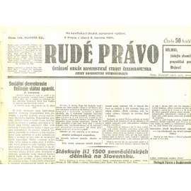 Rudé právo, ročník XII., číslo 108/1931 (staré noviny) - [komunisté, komunismus]