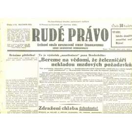 Rudé právo, ročník XII., číslo 110/1931 (staré noviny) - [komunisté, komunismus]