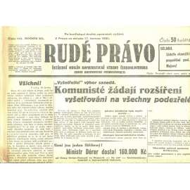 Rudé právo, ročník XII., číslo 115/1931 (staré noviny) - [komunisté, komunismus]