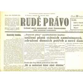 Rudé právo, ročník XII., číslo 124/1931 (staré noviny) - [komunisté, komunismus]