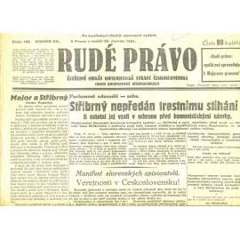 Rudé právo, ročník XII., číslo 125/1931 (staré noviny) - [komunisté, komunismus] - není kompletní