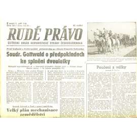 Rudé právo, číslo 202/1946 (staré noviny) - [komunisté, komunismus]