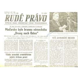 Rudé právo, číslo 203/1946 (staré noviny) - [komunisté, komunismus]