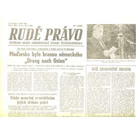 Rudé právo, číslo 203/1946 (staré noviny) - [komunisté, komunismus]