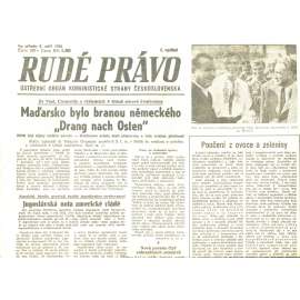 Rudé právo, číslo 204/1946 (staré noviny) - [komunisté, komunismus]