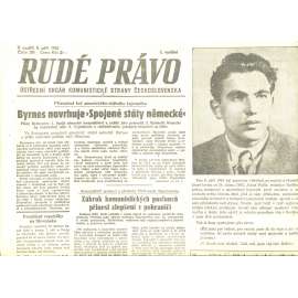 Rudé právo, číslo 208/1946 (staré noviny) - [komunisté, komunismus]