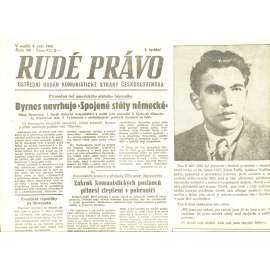 Rudé právo, číslo 208/1946 (staré noviny) - [komunisté, komunismus]