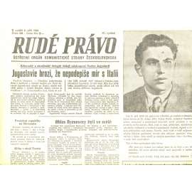 Rudé právo, číslo 208/1946 (staré noviny) - [komunisté, komunismus]