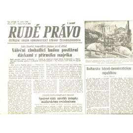 Rudé právo, číslo 210/1946 (staré noviny) - [komunisté, komunismus]