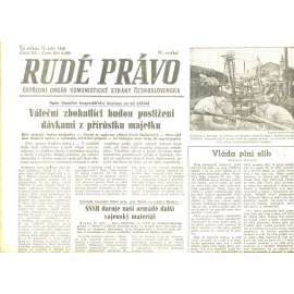 Rudé právo, číslo 210/1946 (staré noviny) - [komunisté, komunismus]
