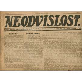 Neodvislost, ročník I., číslo 2/1917 (staré noviny)