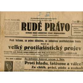 Rudé právo, číslo 91 (staré noviny) - [komunisté, komunismus]