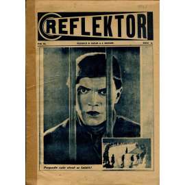 Reflektor, ročník III., číslo 7 (časopis, staré noviny, 1. republika)