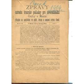 Zprávy ústřední bratrské pokladny pro severozápadní Čechy v Mostě. Ročník XII., číslo 4/1904 (Most)