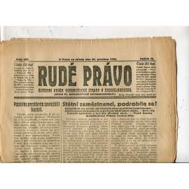 Rudé právo, ročník III., číslo 297/1922 - staré noviny - [komunisté, komunismus]