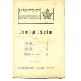 Cvičení příležitostná (časopis, noviny) - Příručky Náčelní rady, sv. 17