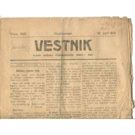 Vestnik, číslo 100/1918 (Vladivostok, legie)