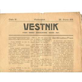 Vestnik, číslo 81/1918 (Vladivostok, legie)