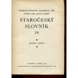 Staročeský slovník, sv. 16. Pevniti-počísti