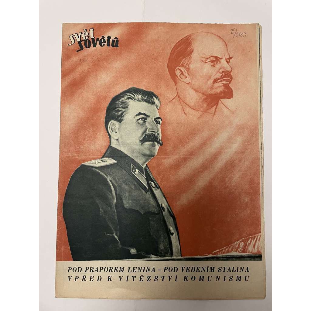 Svět sovětů, ročník XII., číslo 45/1949 (časopis, noviny)