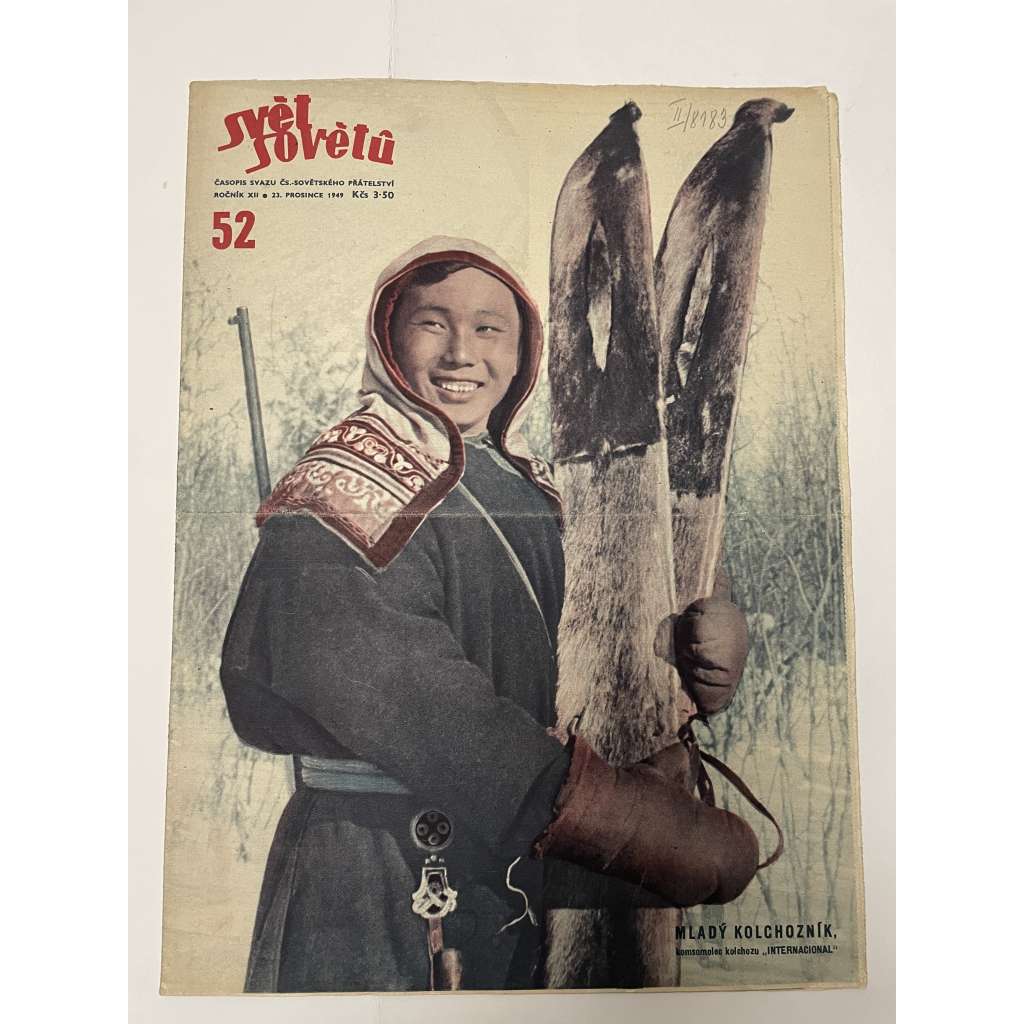 Svět sovětů, ročník XII., číslo 52/1949 (časopis, noviny)