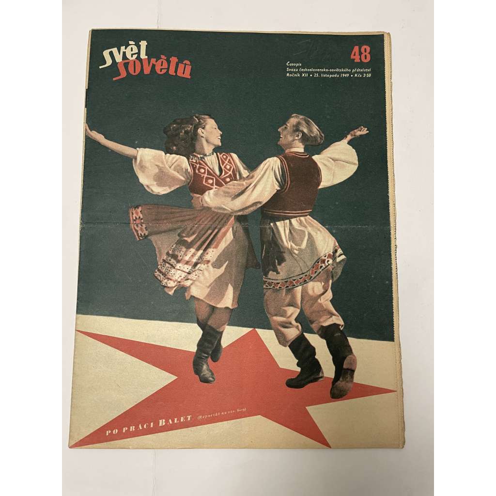 Svět sovětů, ročník XII., číslo 48/1949 (časopis, noviny)