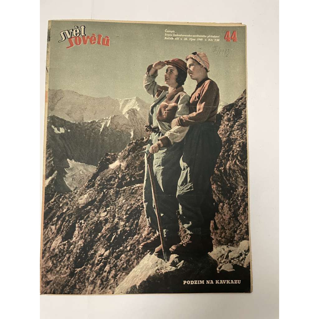 Svět sovětů, ročník XII., číslo 44/1949 (časopis, noviny)