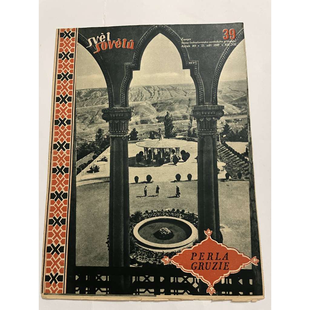 Svět sovětů, ročník XII., číslo 39/1949 (časopis, noviny)