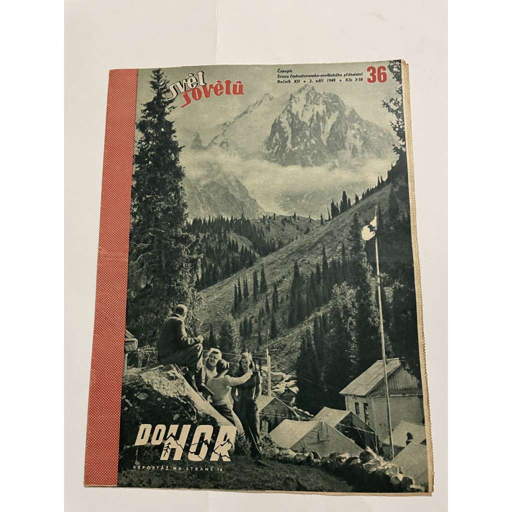 Svět sovětů, ročník XII., číslo 36/1949 (časopis, noviny)
