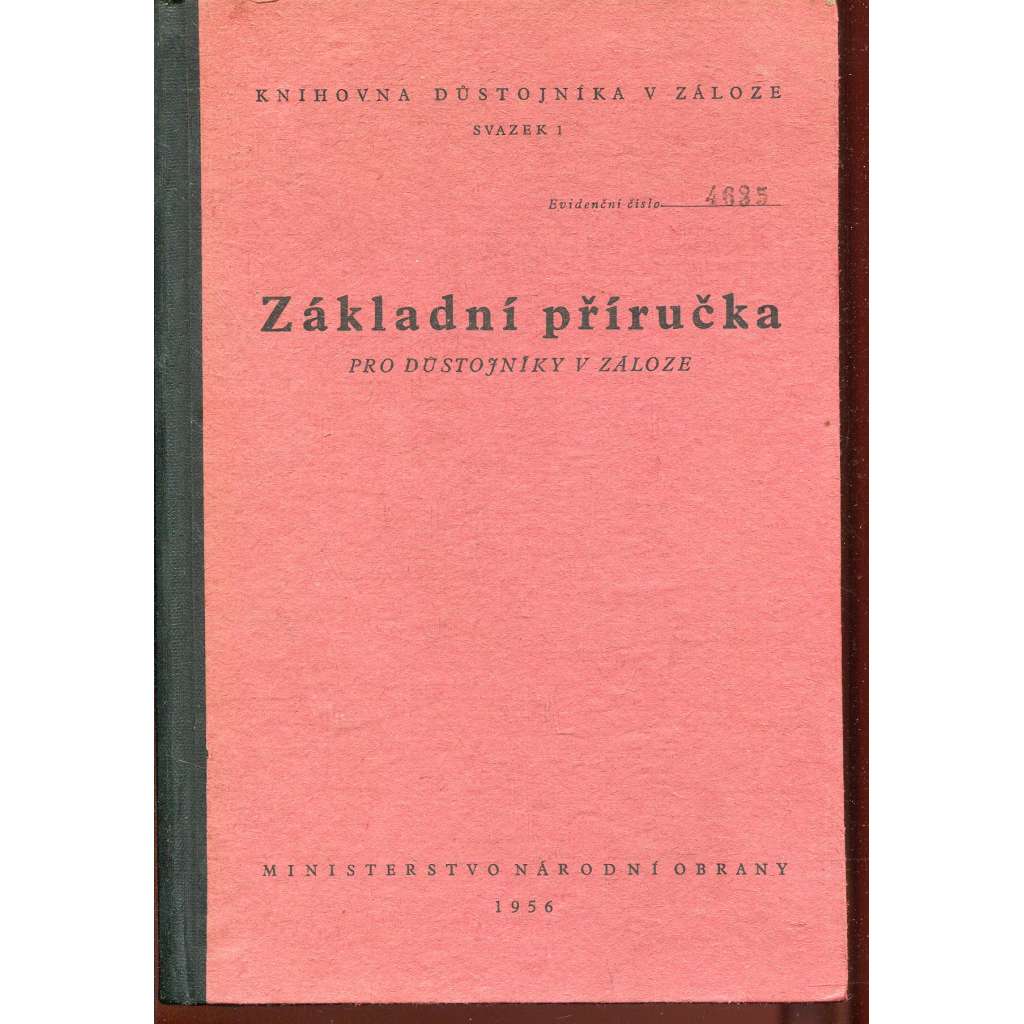 Základní příručka pro důstojníky v záloze