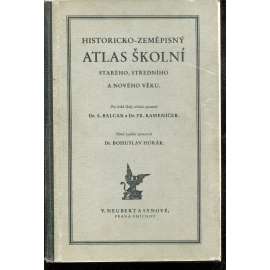 Historicko-zeměpisný atlas školní starého, středního a nového věku (historický atlas, mapy, mapa, antika, starověk, Římská říše, Byzanc, Francká říše, Osmanská říše)