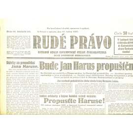 Rudé právo, ročník XII., číslo 14/1931. Ústřední orgán Komunistické strany Československa (staré noviny, 1. republika)