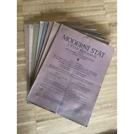 Moderní stát, ročník VII, číslo 1-12/1934. Revue pro politiku, parlamentarismus a vědy státní