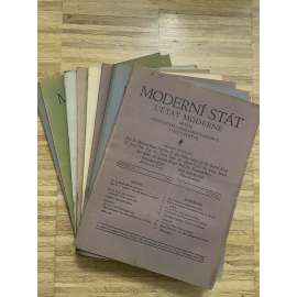 Moderní stát, ročník VI, číslo 1-12/1933. Revue pro politiku, parlamentarismus a vědy státní