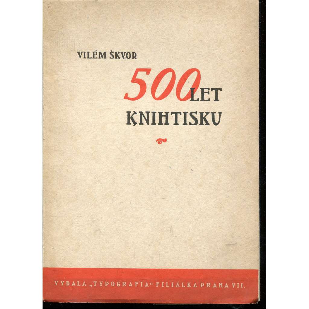 500 let knihtisku