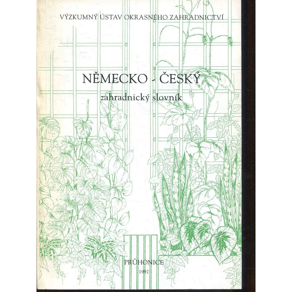 Německo-český zahradnický slovník