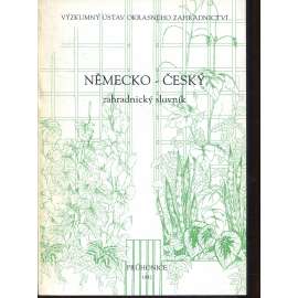 Německo-český zahradnický slovník