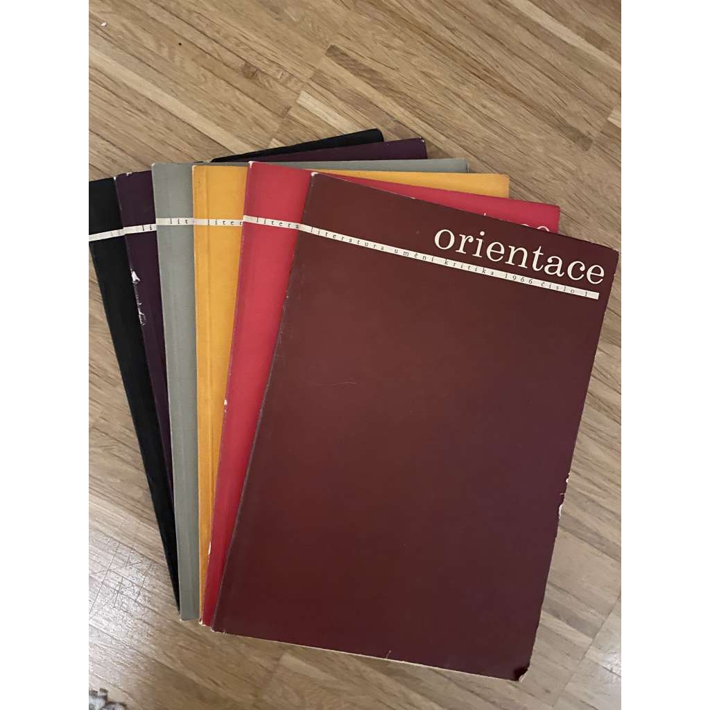 Orientace, číslo 1-6/1966. (Literatura - umění - kritika) - časopis