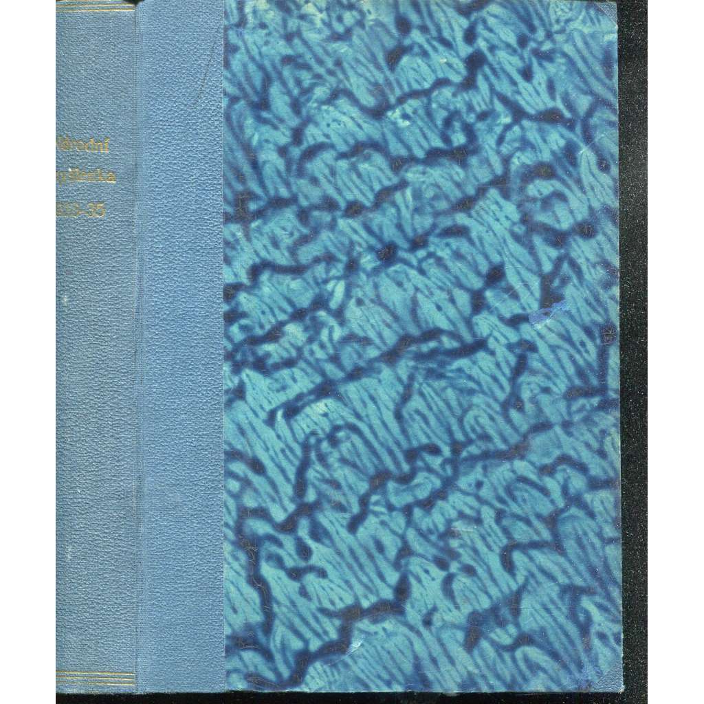 Národní myšlenka, ročník XI./1933-1934  a ročník XII./1934-1935. Revue českého nacionalismu (levicová literatura)