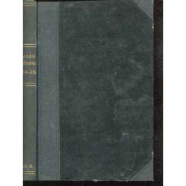Národní myšlenka, ročník II./1924-1925. Revue českého nacionalismu (levicová literatura)