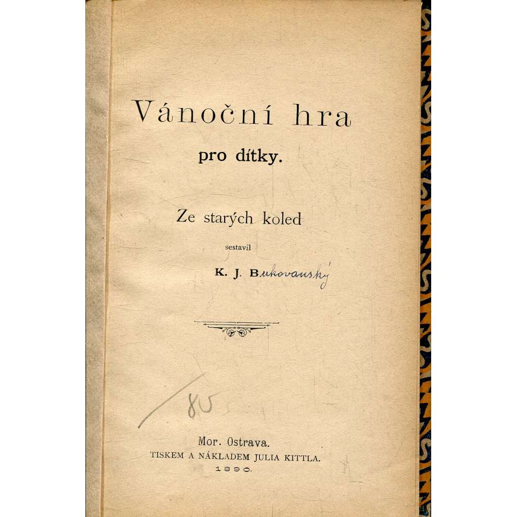 Vánoční hra pro dítky (divadlo, divadelní hra)